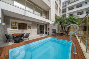 199 - Lindíssimo apto com 02 suítes e Piscina Privativa